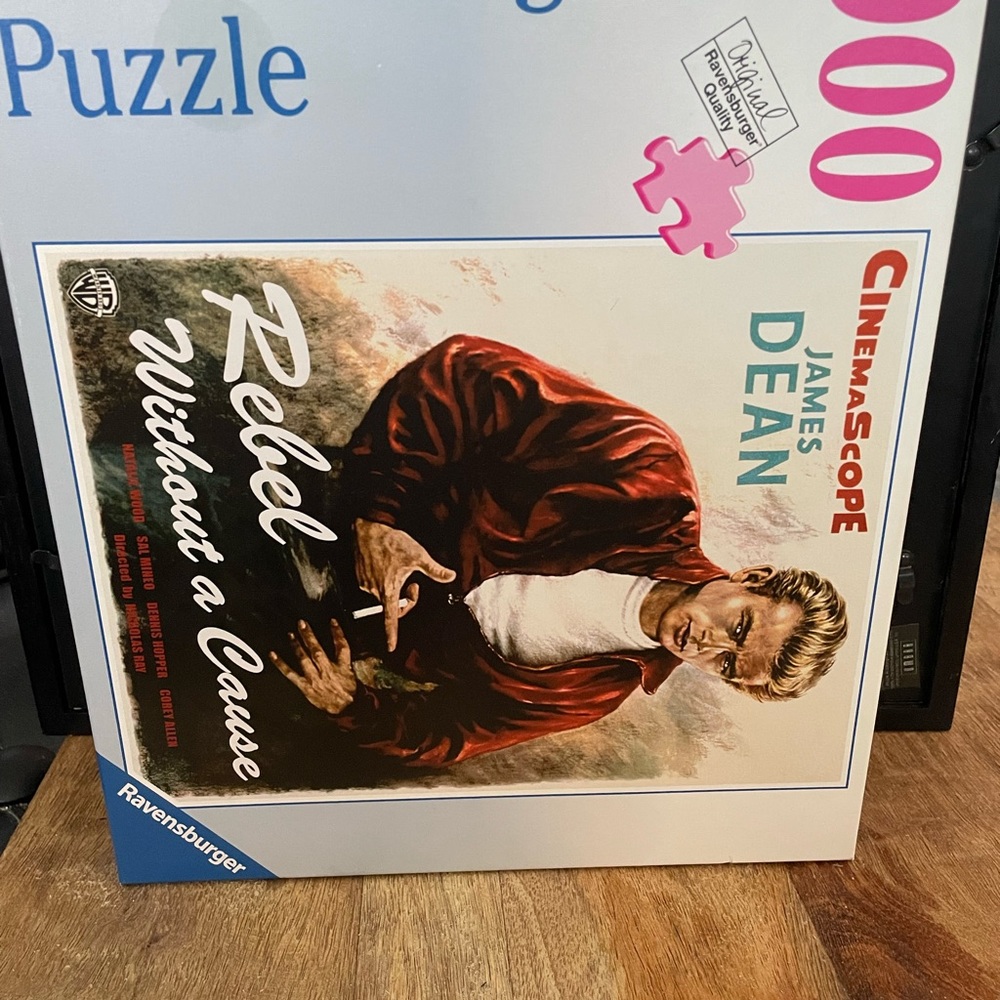 Ravens burger JAMES DEAN Puzzle~~~1000 pc~~~~Rebel Without a Cause - Picture 3 of 7